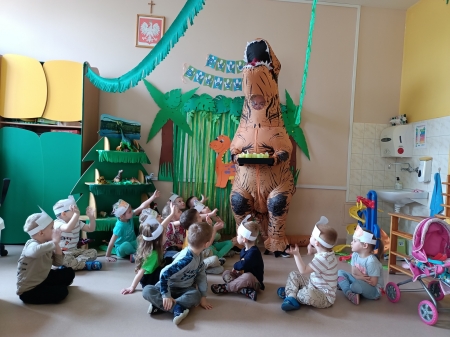Dzień dinozaura w przedszkolu