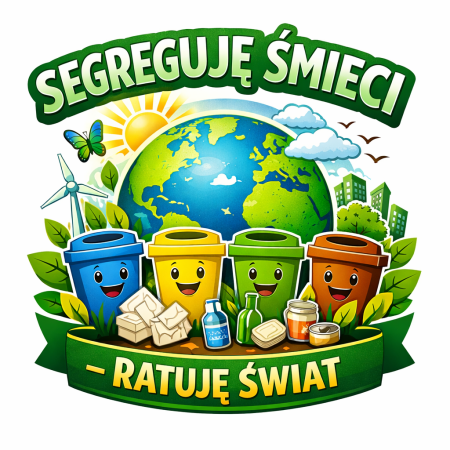 Gminny Konkurs Plastyczny ''Segreguję śmieci - ratuję świat''
